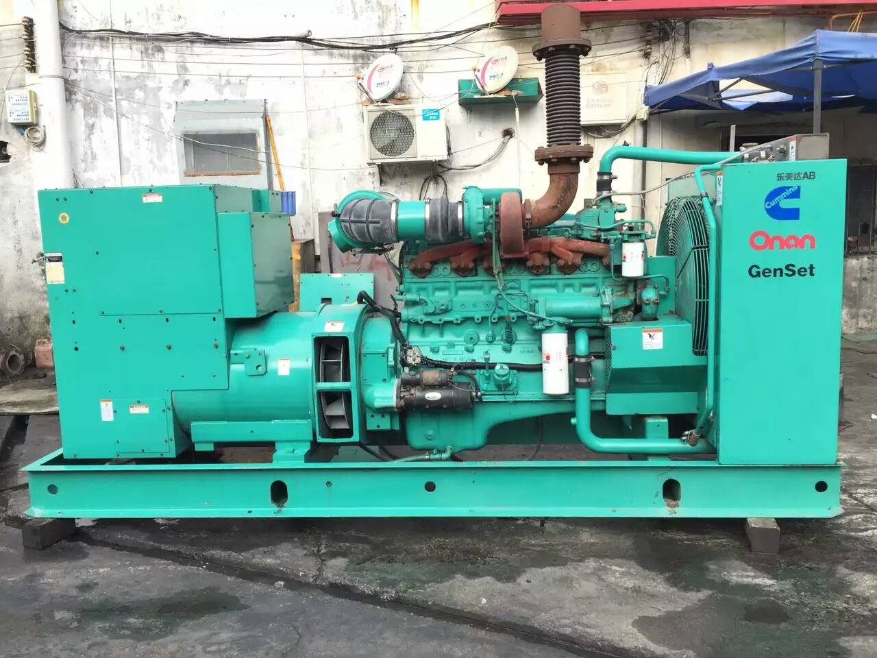 小金租赁发电机-柴油发电机不正常冒烟的原因